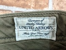 UNITED ARROWS ユナイテッドアローズ メンズ カラーパンツ カーキ_画像2