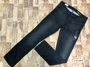  new goods!GAP 1969 Gap lady's stretch soft Denim jeans pants 24r black cotton polyurethane 