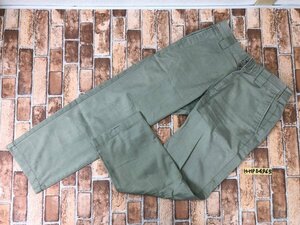 Dickies ディッキーズ メンズ スキニー ストレート ワークパンツ カーキ系