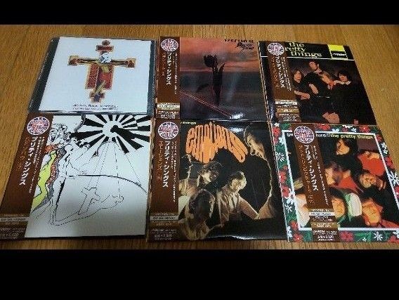 プリティシングス THE・PRETTYTHINGS 2004年 紙ジャケット 5タイトル レザクション(ライヴ盤)帯付き 計6T