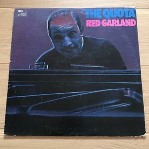 LP　国内盤　RED GARLAND　The Quota　レッド・ガーランド　クォータ　YP-7026-MP