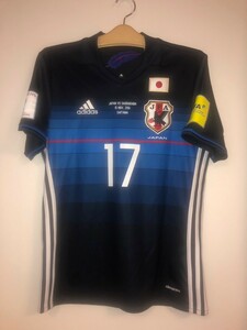 正規品　日本代表レプリカユニフォーム　長谷部誠　ワールドカップ予選　2016サウジアラビア戦