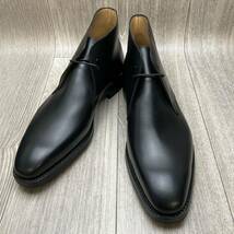 【アウトレット】CROCKETT&JONES◆TETBURY◆ブラック◆サイズ8(26.0cm) 紳士革靴 チャッカブーツ 英国製クロケットビジネスシューズ_画像6