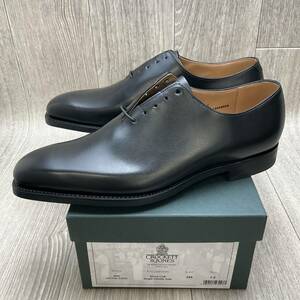 【アウトレット】CROCKETT&JONES◆ALEX◆ブラック◆サイズ7(25.0cm) 紳士革靴ホールカット英国製クロケットアンドジョーンズ