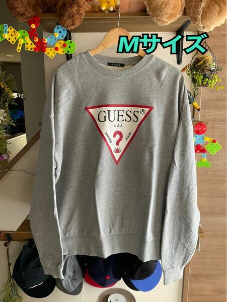 GUESS ゲス スウェット★グレーMサイズ