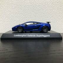 京商 1/64 Lamborghini Gallardo Superleggera Blue/ランボルギーニ ガヤルド スーパーレジェーラ 青 ブルー_画像5