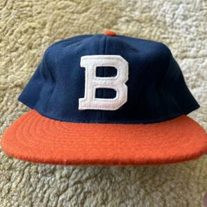 定価13,750円 EBBETS FIELD FLANNELS エベッツフィールドフランネルズ Brooklyn Bushwicks 1949 Vintage ベースボールキャップ サイズ7 1/2