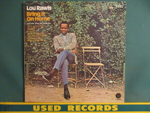 ★ Lou Rawls ： Bring It On Home サム・クックを歌う LP ☆ (( 赤盤 / 落札5点で送料当方負担