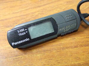 h66 Panasonic/パナソニック　ポータブルCDプレーヤー用リモコン　リモコンのみ　中古　未確認　現状品