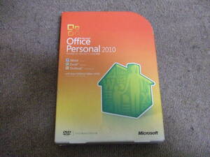 h121 Microsoft Office Personal 2010　マイクロソフト オフィスパーソナル2010　中古　現状品
