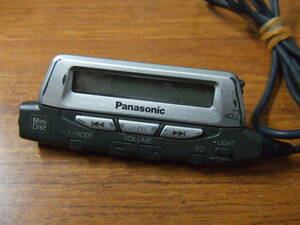 h125 Panasonic/パナソニック　ポータブルMDプレーヤー用リモコン　リモコンのみ　中古　未確認　現状品