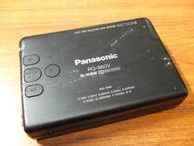 h304 Panasonic/パナソニック RQ-S60V ポータブルカセットプレーヤー　中古　本体 未確認　ジャンク_画像5