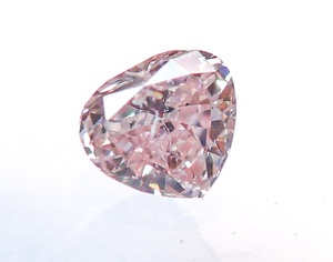 【１００円～】0.130ｃｔ 天然ダイヤ FANCY LIGHT ORANGY PINK（ナチュラルカラー）I1