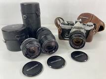 【ジャンク】OLYMPUS オリンパス OM-2 本体 レンズ OM-SYSTEM 50mm F1.4 / 28mm F3.5 / 75-150mm F4_画像1