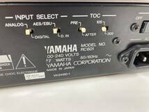 YAMAHA ヤマハ RC601 リモートコントローラー YPDR601 プロフェッショナル ディスクレコーダー【通電OK・ジャンク】_画像4