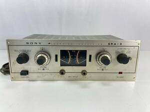 SONY ソニー SRA-3 TC-263D専用録音アンプ 真空管レコーディングプリアンプ【現状品】