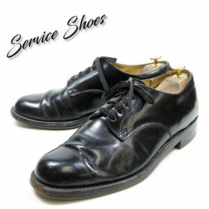 10表記　28cm相当 Service Shoes サービスシューズ　プレーントゥドレスシューズ /24.2.2/P120