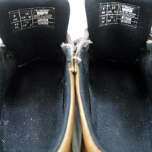 UK9　28cm相当　Dr.Martens　ドクターマーチン　6ホール　レザーシューズ　ブラウン　茶 イエローステッチ/24.2.24/P236_画像9