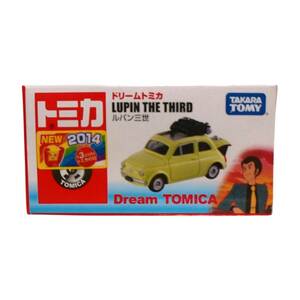  Tomica Dream Tomica [ Lupin III kali мужской Toro. замок ] Fiat 500 нераспечатанный товар 