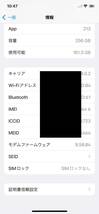 Apple SIMフリー iPhone X スペースグレイ 256GB SIMロック解除　バッテリー 93%_画像5