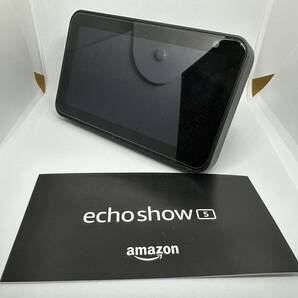 amazon Echo Show 5 (エコーショー5) スマートディスプレイ with Alexa チャコールの画像1