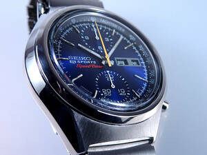 希少 オーバーホール済 SEIKO 5スポーツ スピードタイマー 6138-8010 国内仕様 Holy Grail クロノグラフ 自動巻 JDM 5SPORTS SpeedTimer