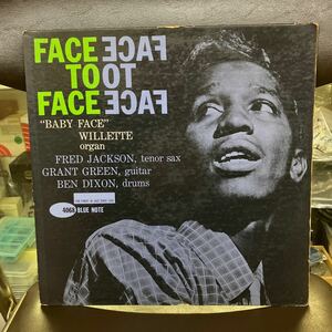 【LP】オリジ★ベイビー・フェイス・ウィレット / BABY FACE WILLETTE / フェイス・トゥー・フェイス / US盤 / BLUE NOTE RVG MONO