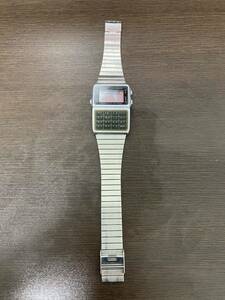 CASIO カシオ 腕時計 デジタル 676 DBC-610 Y 稼働未確認　電池交換　DATA BANK TELMEMO SCHEDULE ステンレス　Stanless データバンク 