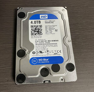 3.5インチHDD WD BLUE 4TB WD40EZRZ 訳ありジャンク品