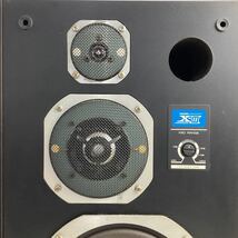 k2532 CORAL スピーカー ペア X-Ⅲ コーラル AV オーディオ機器 100W 3WAY ブックシェルフ型 動作未確認 中古_画像3