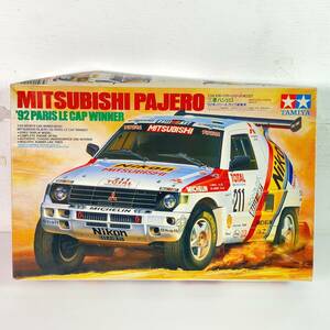 n673 【未組み立て/完品】タミヤ 1/24 三菱パジェロ '92年 パリ ルカップ優勝車 MITSUBISHI PAJERO