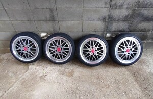 LEGZAS 6J-16 inset43 Kカー ワーク BBS