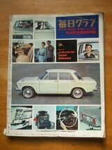 毎日グラフ別冊　‘64新型乗用車特集　1963，12，1_画像2