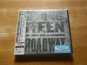 CD　ブルース・スプリングスティーン　スプリングスティーン・オン・ブロードウェイ　2枚組　帯有