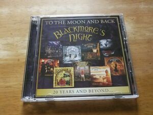 CD　ブラックモアズ・ナイト　トゥ・ザ・ムーン・アンド・バック・20イヤーズ・アンド・ビヨンド　帯有　2枚組