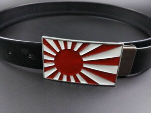 日章旗 ベルト メタルバックル 大日本帝国