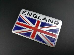 イギリス国旗エンブレム 金属製 角型 ユニオンジャック