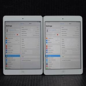 S0388(SLL) & L  2台セット Apple iPad mini2 Wi-Fiモデル 16GB シルバー ME279J/A A1489 タブレット 本体のみ.の画像4