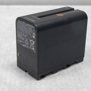 E7252 & ソニービデオカメラ用バッテリーNP-F970 (7.2V-45Wh) 残量761分の画像2