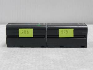 E7288 &[2 piece set ]SONY original battery pack NP-F730 (7.2V-2700mAh) Sony remainder amount 286/325 minute 