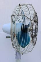 D0824 Y NATIONAL ナショナル ELECTRIC FAN エレクトリックファン 扇風機 30cm 3枚羽 F-30ZE_画像4