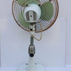 E7144 Y L 【動作確認済】 SANYO サンヨー A.C. ELECTRIC FAN EF-313 扇風機 30cm 3枚羽根 レトロ 昭和 /電源コード訳ありの画像7