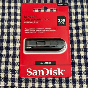 新品未使用 サンディス Cruzer Glide・256GB USB3.0対応 SanDisk USBメモリ