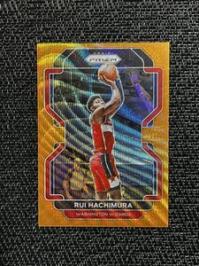 【60枚限定】 八村塁 Rui Hachimura 2021-22 Panini NBA Prizm Orange Wave Prizm ウィザーズ レイカーズ