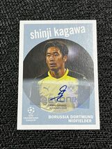 香川真司 100枚限定 直筆サインカード 2022-23 Topps UEFA Club Competitions 1959 Topps Autographs Auto ドルトムント Shinji Kagawa_画像1