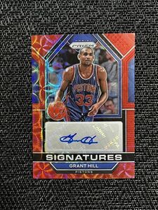 Grant Hill グラント・ヒル 2022-23 Panini NBA Prizm Choice Prizm Auto 直筆サイン ピストンズ