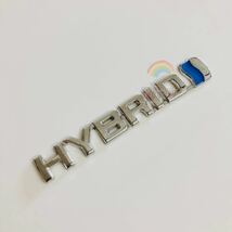 HYBRID ハイブリッド　エンブレム2枚セット3D 金属製多色あり【新品、送料込み】_画像5