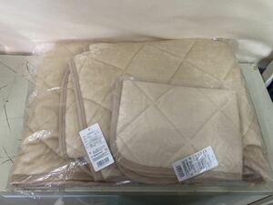 [ Japan including nationwide carriage ] unused pad sheet S 100×205cm pillow pad 55×40cm beige west river OS3079