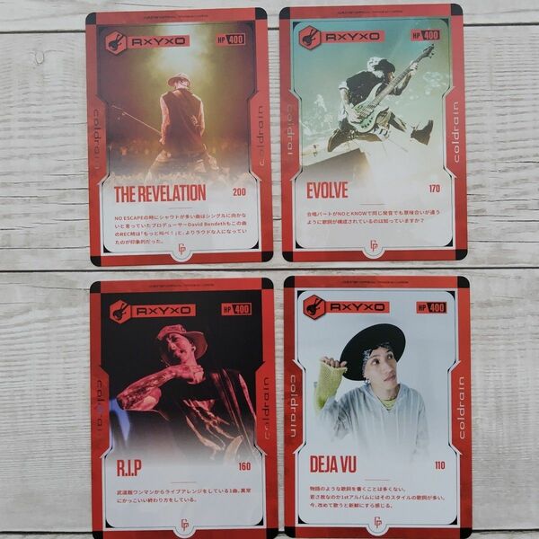 coldrain OFFICIAL TRADING CARDS（RxYxO）