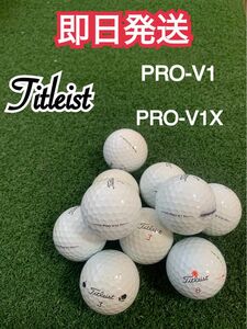 53 タイトリスト　PRO V1 白　AB品 24球 ロストボール ホワイト